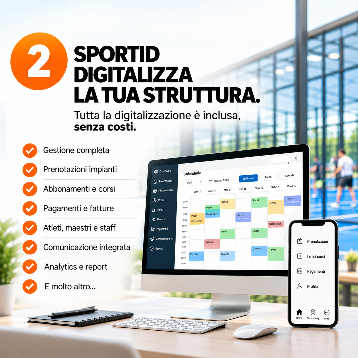 SportId - Digitalizza la tua struttura